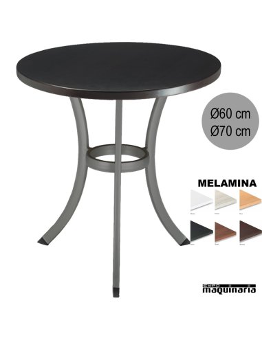 Mesa hostelería 4R35MEOX redonda Oxidon