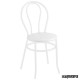 Silla Bar 1R06 apilable DOBLE BLANCA