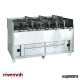 Asador carbón vegetal rotativo doble SVCCVR1900D