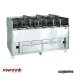 Asador carbón vegetal rotativo doble SVCCVR1900D