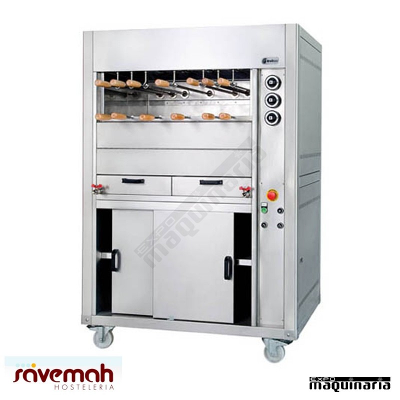 Asador Rodizio gas con quemador superior SVRODIZIOAG13