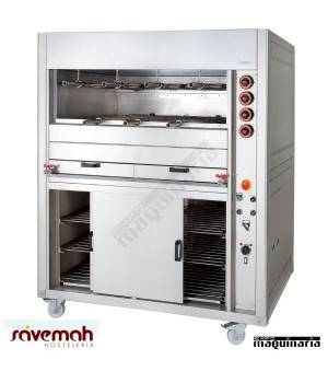 Asador rodizio gas con quemador superior SVAG23900 