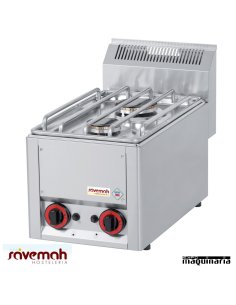 Cocina gas 2 fuegos fondo 60 SVCG2F