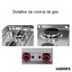 Cocina gas 2 fuegos fondo 60 SVCG2F