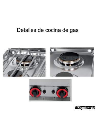 Cocina gas 4 fuegos fondo 60 SVCG4F