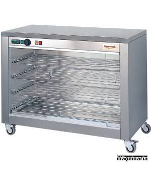 Vitrina calefactora con ruedas SVVC4E