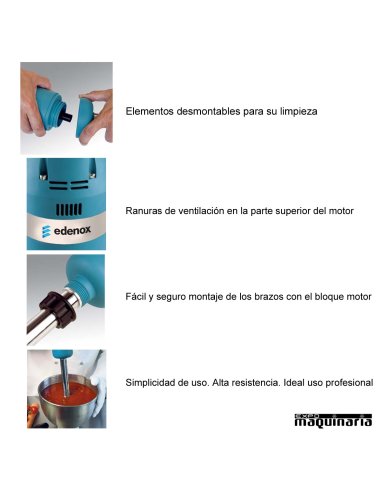Brazo triturador velocidad fija EDTVF250