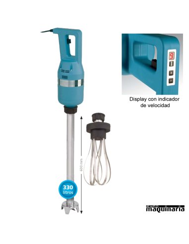 Brazo triturador velocidad variable EDTBVV650BT63BB360