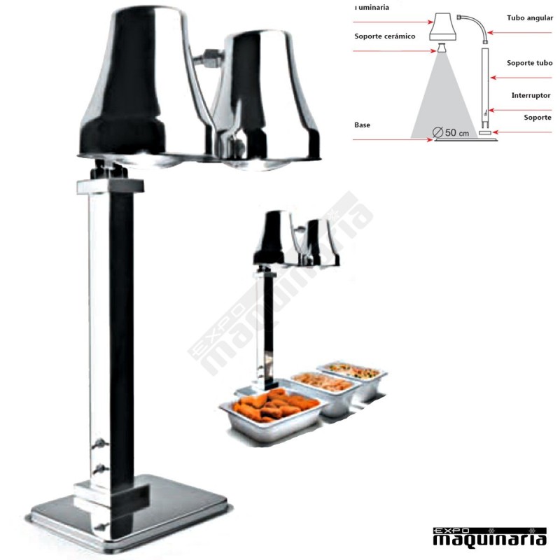 Lámpara doble calentamiento infrarrojos LA69264