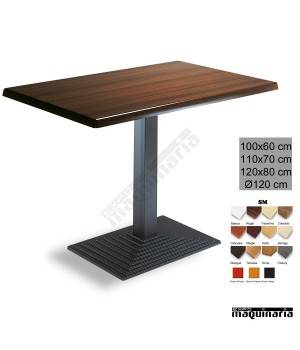 Mesa bar hostelería 3R69SM rectangular