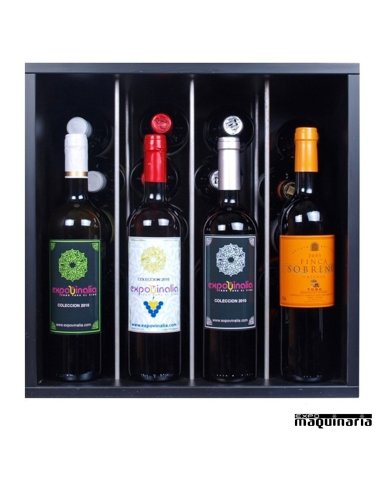 Armario vino neutro EXMALBEC mini 24 botellas