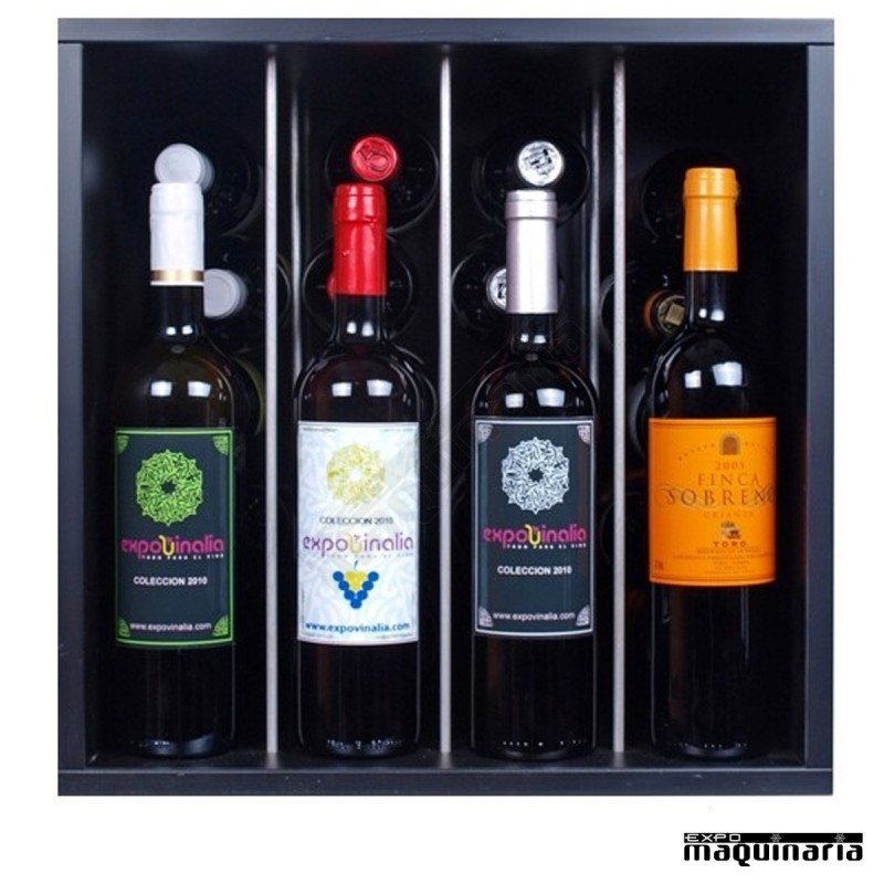 Armario vino neutro EXMALBEC mini 24 botellas