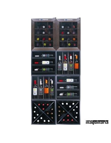 Armario vino neutro EXMALBEC mini 24 botellas