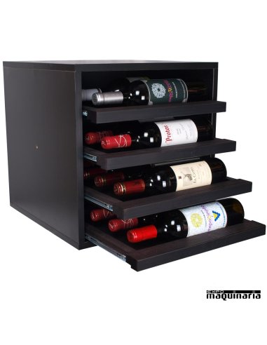 Armario para vino neutro extraible SYRAH mini 16 botellas