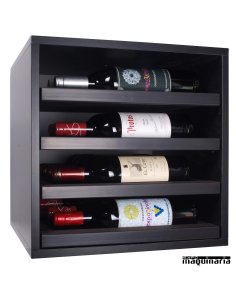 Armario para vino neutro extraible SYRAH mini 16 botellas 2