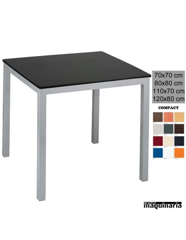 Mesa bar 4R13CO terraza apilable 