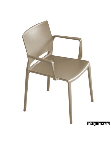 Sillón apilable terraza hostelería AGNIZAB
