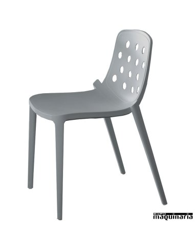 Silla hostelería terraza apilable AGCARLO