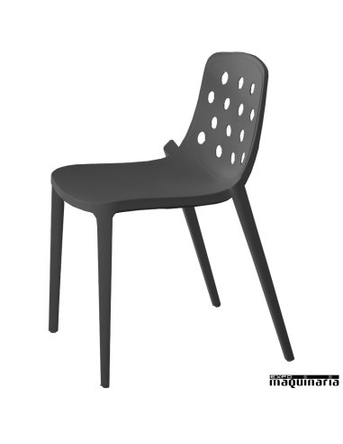 Silla hostelería terraza apilable AGCARLO