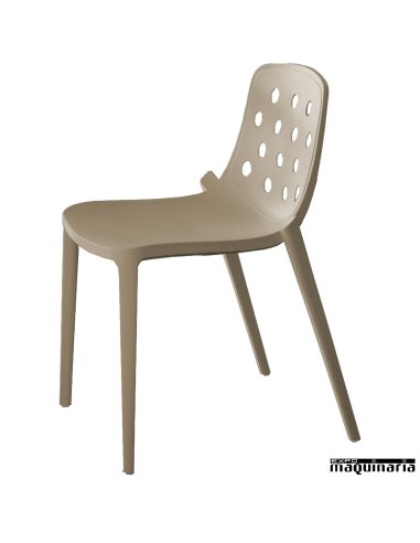 Silla hostelería terraza apilable AGCARLO