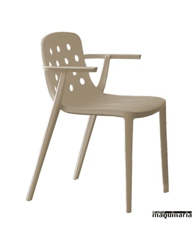 Sillón hostelería apilable terraza AGCARLOB