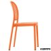 Silla apilable bar AGMONACOS terraza Naranja