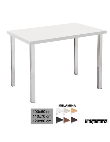 Mesa hostelería 3R04MERECT melamina apilable