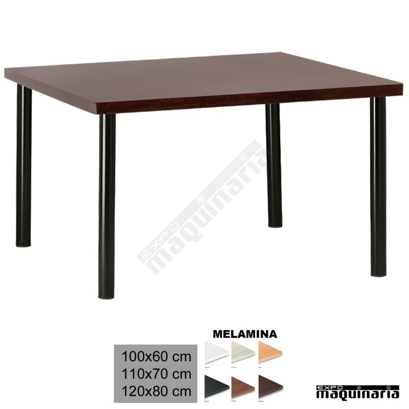 Mesa rectangular hostelería 3R06MERECT apilable