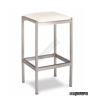 Taburete bar 5R97TA acabado inox