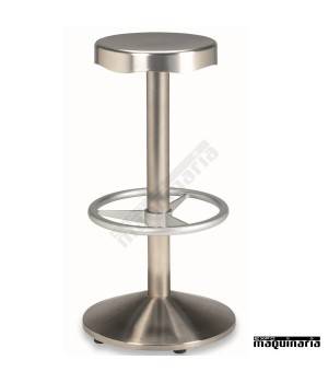 Taburete de aluminio 5R27A giratorio