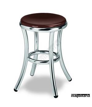 Banqueta baja de bar 5R72M de madera