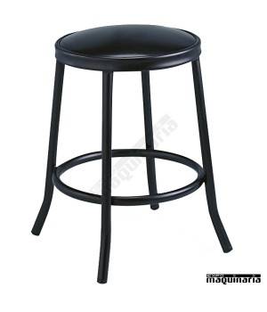 Taburete bajo de bar 5R09T tapizada skai