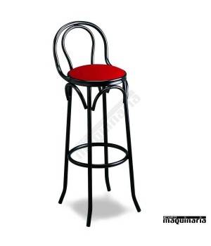 Taburete hostelería 5R05R con respaldo