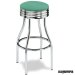 Taburete para interior 5R51TA tapizado color verde
