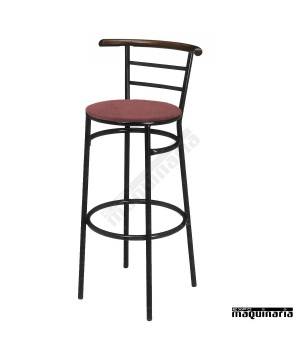 Colores Taburete bar interior con respaldo 5R13TA