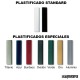 Colores Plastificado Taburete bar con respaldo 5R13SM