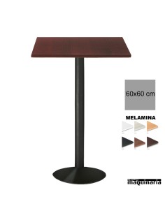 Mesa hostelería alta cuadrada 3R034MEC