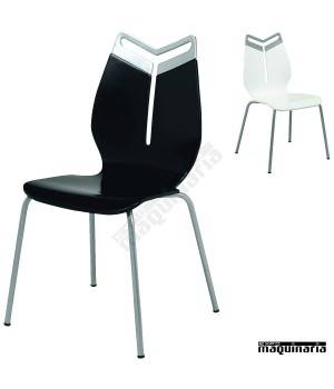 Silla Bar hostelería 1R69 apilable