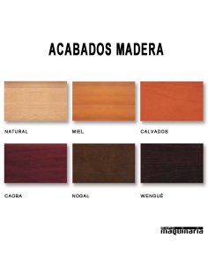 Silla Bar apilable de madera 1R55MA 2