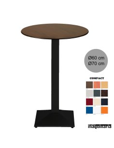 Mesa hostelería alta redonda 3R033COR
