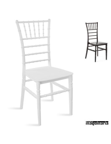 Silla hostelería catering monobloc AGTIFFANY