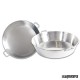 Caldero acero inox. 80-70 cm (124 raciones)