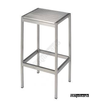Taburete aluminio anodizado 5R90