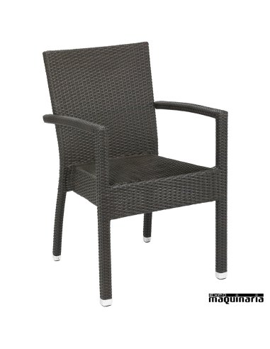 Sillon bar Aluminio 2R59 apilable