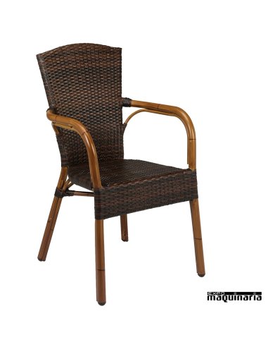 Sillon Aluminio apilable 2R64 safa