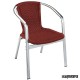 Sillon bar Aluminio 2R82 apilable