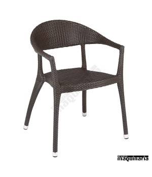 Sillon bar Aluminio 2R01 apilable