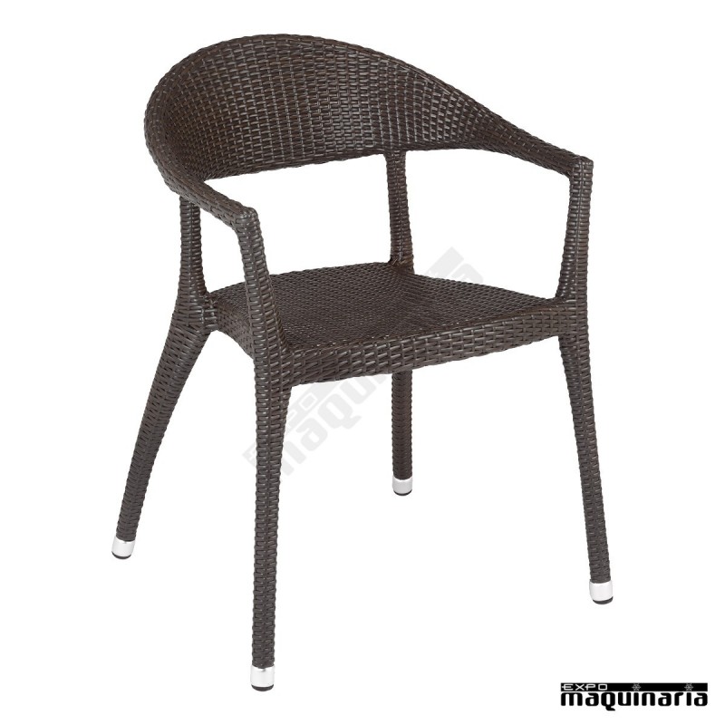 Sillon bar Aluminio 2R01 apilable