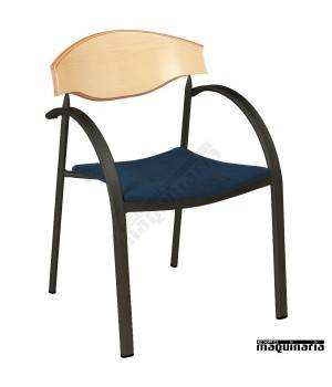 Sillón bar apilable 2R45TA tapizado