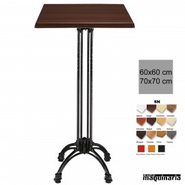 Mesa aluminio fundido 3R66SMC hosteleria